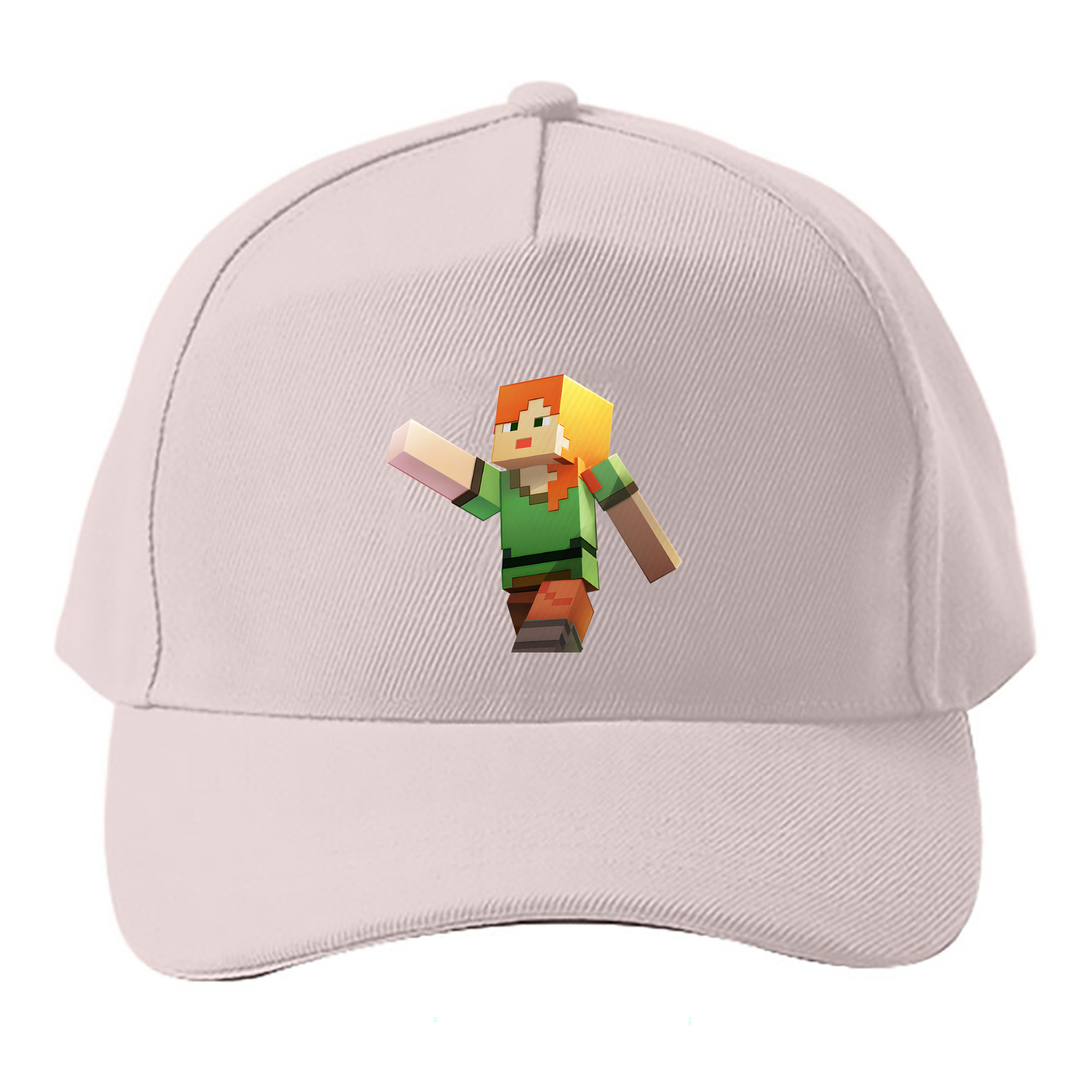 （画像用） マインクラフト ブロックの世界 Minecraft MC Block world ベースボールキャップ 綿100％ 男女兼用 帽子 スポーツ